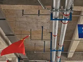 城步管廊支架的安装方法